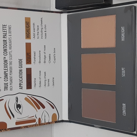 Black Radiance True complexion Contour Palette & baked blush New - Picture 2 of 3